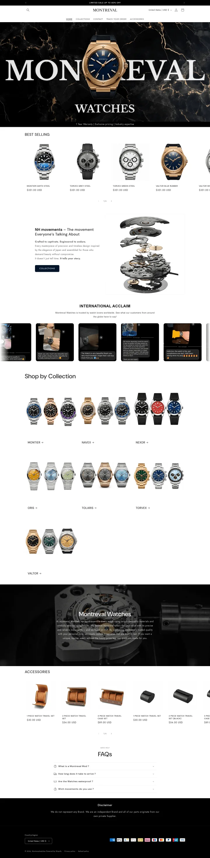 Montreval Watches