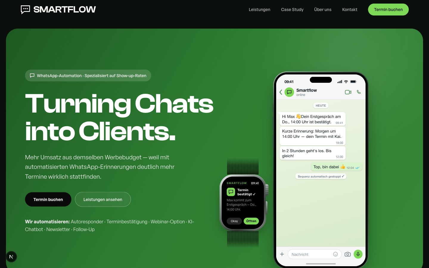 Nachher — Smart Flow, neuer Auftritt
